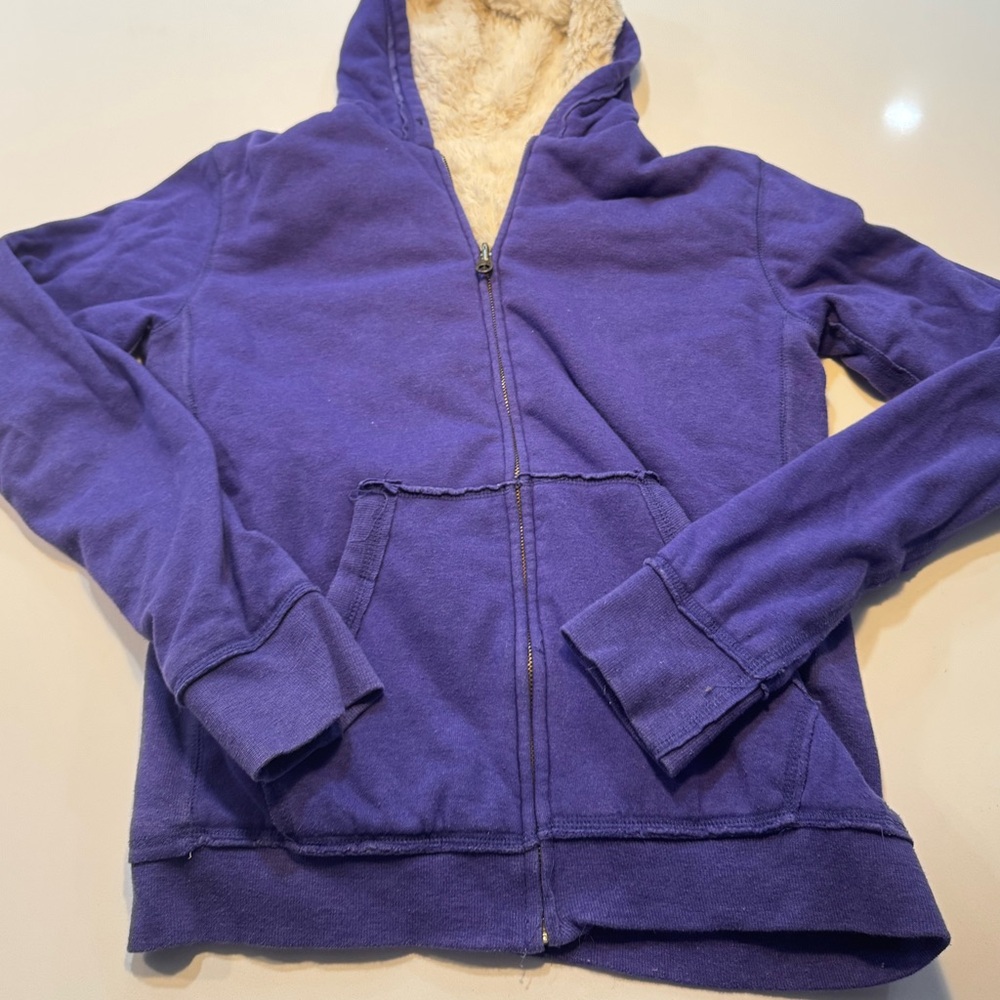 Butter Purple Hoodie with fleece
